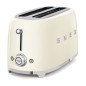 SMEG TOASTER 2X4 50´STYLE CREAM TSF02CREU