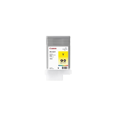 Cartucho canon pfi - 101y amarillo ipf5000 -  ipf5100 -  ipf6000s -  ipf6100 -  ipf6200