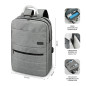 SUBBLIM MOCHILA ELITE AIR PADDING 15.6'' GREY zaino Zaino casual Grigio Poliestere