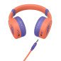 Energy Sistem Lol&Roll Pop Auricolare Cablato A Padiglione MUSICA Arancione, Viola
