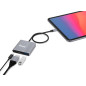 Docking station equip usb tipo c 3 en 1