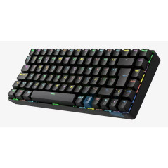Teclado gaming hiditec gm1k switches red negro