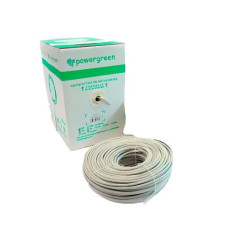 BOBINA DE CABLE PEPEGREEN CAT6 UTP 305M 24AWG/LSZH/GRIS/CAT