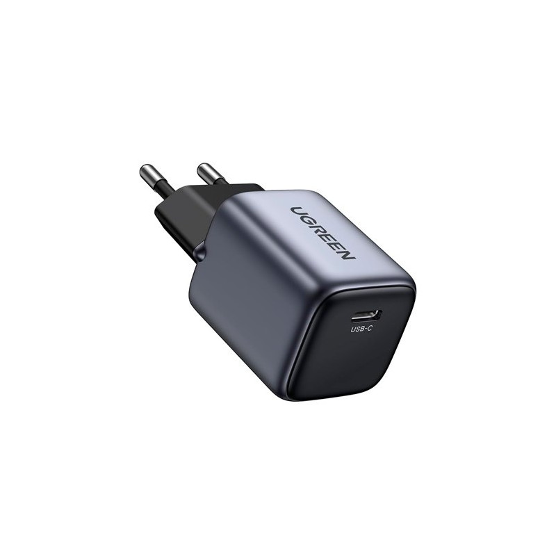 Ugreen Nexode S 30W USB-C GaN Fast Charger EU gray Telefono cellulare, Power bank, Telefono Grigio AC Interno Ugreen Nexode S 30W USB-C GaN Fast Charger EU gray Telefono cellulare, Power bank, Telefono Grigio AC Interno