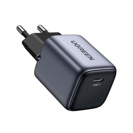 Ugreen Nexode S 30W USB-C GaN Fast Charger EU gray Telefono cellulare, Power bank, Telefono Grigio AC Interno