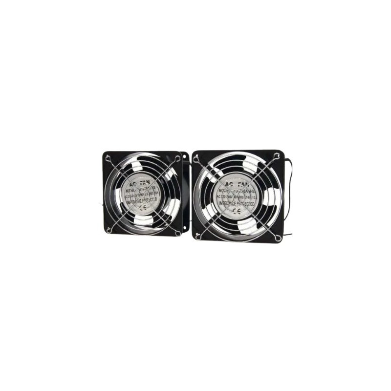 DOBLE VENTILADOR PEPEGREEN 12 CM