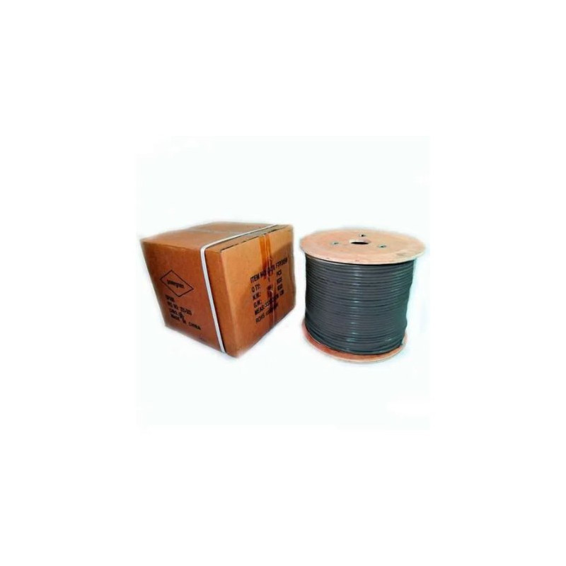 BOBINA DE CABLE PEPEGREEN CAT6  305M NEGRO