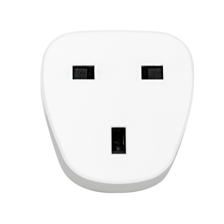 ADAPTADOR ENCHUFE VIAJE UK A ESPAÑA SAVIO AP-02