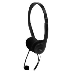 NOX Voice One Auricolare Cablato A Padiglione Musica e Chiamate Nero