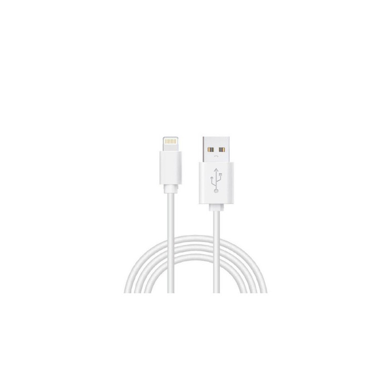 CABLE COOL USB LIGHTNING 1.2M WHITE