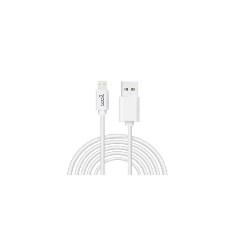 CABLE COOL USB LIGHTNING 3M WHITE