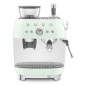 Smeg Macchina da Caffè Espresso Manuale con macinacaffè integrato 50's Style – Verde Pastello LUCIDO – EGF03PGEU Smeg Macchina da Caffè Espresso Manuale con macinacaffè integrato 50's Style – Verde Pastello LUCIDO – EGF03PGEU