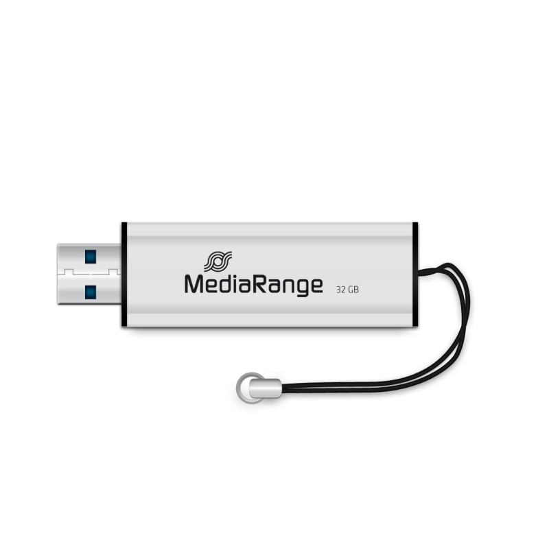 MediaRange MR916 unità flash USB 32 GB USB tipo A 3.2 Gen 1 (3.1 Gen 1) Nero, Argento MediaRange MR916 unità flash USB 32 GB USB tipo A 3.2 Gen 1 (3.1 Gen 1) Nero, Argento