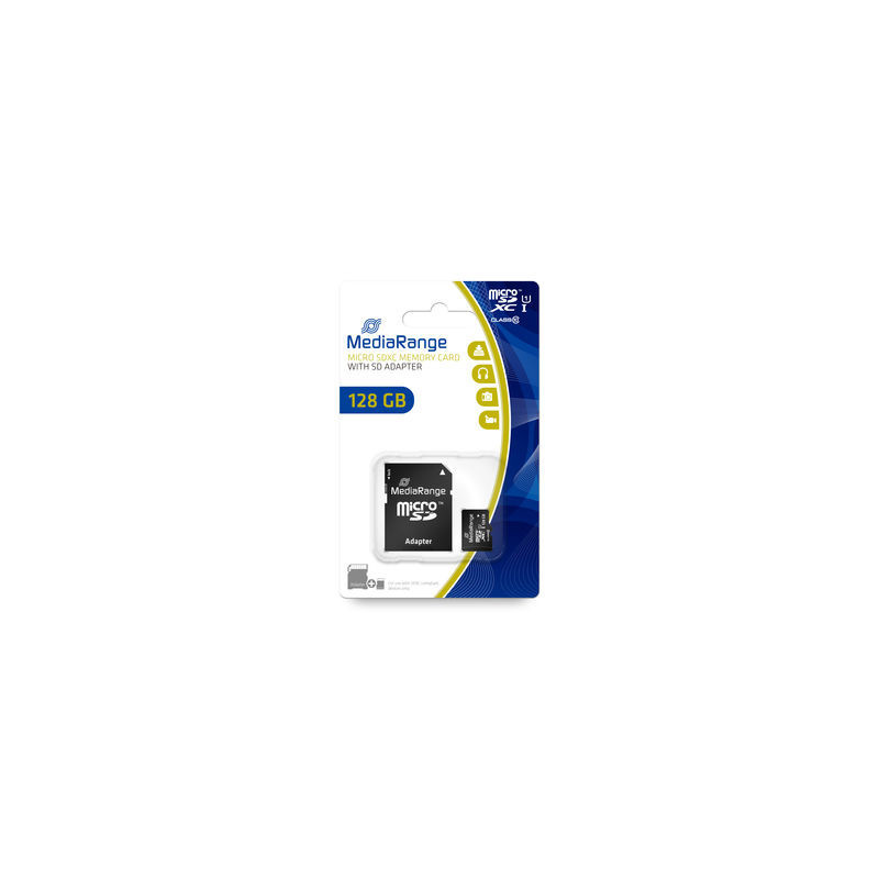 MediaRange MR945 memoria flash 128 GB MicroSDXC UHS-I Classe 10