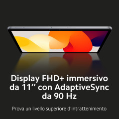 Xiaomi Redmi Pad Pad SE Qualcomm Snapdragon 128 GB 27,9 cm (11") 4 GB Android 13 Grafite, Grigio