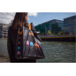 Konix KX PACMAN SHOPPING BAG BLACK Nero Borsa tote