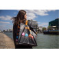 Konix KX PACMAN SHOPPING BAG BLACK Nero Borsa tote