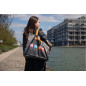 Konix KX PACMAN SHOPPING BAG BLACK Nero Borsa tote