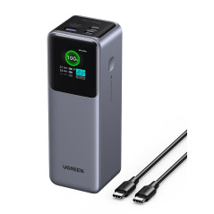 Ugreen 25000mAh 200W Fast Charging Powerbank Grigio