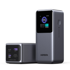 Ugreen 20000mAh 130W Fast Charging Powerbank Litio Grigio