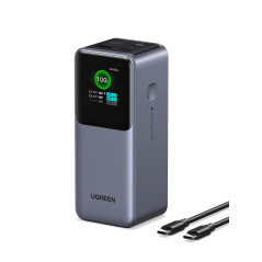 Ugreen 20000mAh 130W Fast Charging Powerbank Litio Grigio
