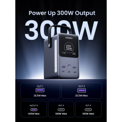 Ugreen Nexode Power Bank 48000 mAh Litio Grigio