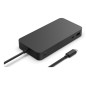 Microsoft Surface Thunderbolt 4 Dock Cablato Nero Microsoft Surface Thunderbolt 4 Dock Cablato Nero