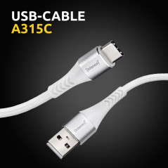 Intenso CABLE USB-A TO USB-C 1.5M/7901102 cavo USB 1,5 m USB A USB C Bianco