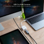Nanocable 10.16.4102 adattatore grafico USB 4096 x 2160 Pixel Bianco