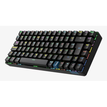 Hiditec GKE010006 tastiera Gaming USB + RF Wireless + Bluetooth QWERTY Spagnolo Nero