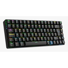 Hiditec GKE010006 tastiera Gaming USB + RF Wireless + Bluetooth QWERTY Spagnolo Nero
