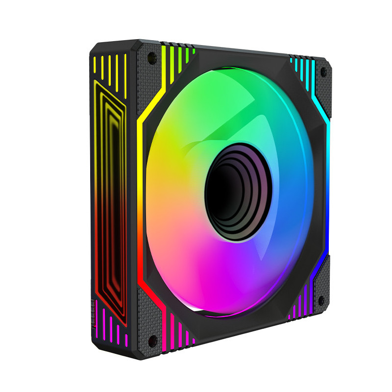 KeepOut XFC-120DRM sistema di raffreddamento per computer Case per computer Ventilatore 12 cm Nero