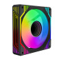 KeepOut XFC-120DRM sistema di raffreddamento per computer Case per computer Ventilatore 12 cm Nero