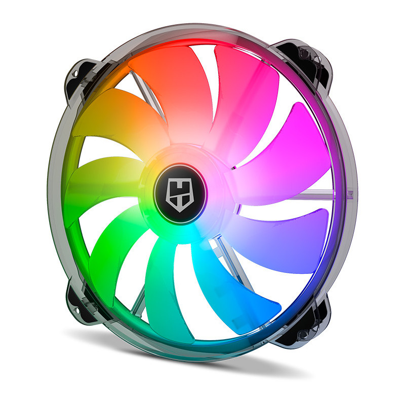 NOX X200-FAN Case per computer Ventilatore 20 cm Translucent 1 pz