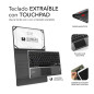 SUBBLIM SUB-KT2-BTP001 tastiera per dispositivo mobile QWERTY Spagnolo Bluetooth Nero, Grigio SUBBLIM SUB-KT2-BTP001 tastiera per dispositivo mobile QWERTY Spagnolo Bluetooth Nero, Grigio