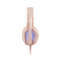 Mars Gaming MH320 Auricolare Cablato A Padiglione USB tipo A Rosa