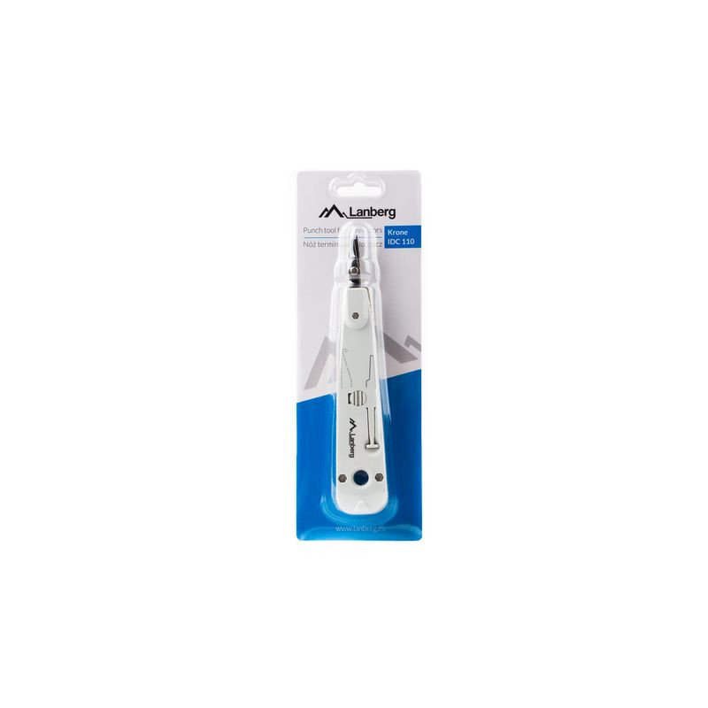 Lanberg NT-0001 pinza crimpatrice Utensile per l'assemblaggio dei cavi Bianco Lanberg NT-0001 pinza crimpatrice Utensile per l'assemblaggio dei cavi Bianco