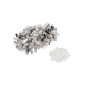 Lanberg PLS-6000 cavo di collegamento RJ-45 Acciaio inox, Trasparente