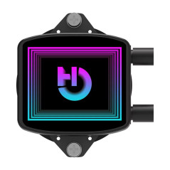 Hiditec LQ240 Processore Raffreddatore di liquidi tutto in uno 12 cm Nero 1 pz