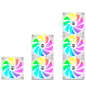 NOX Hummer EASY LINK Case per computer Raffreddatore d'aria 12 cm Bianco 3 pz NOX Hummer EASY LINK Case per computer Raffreddatore d'aria 12 cm Bianco 3 pz