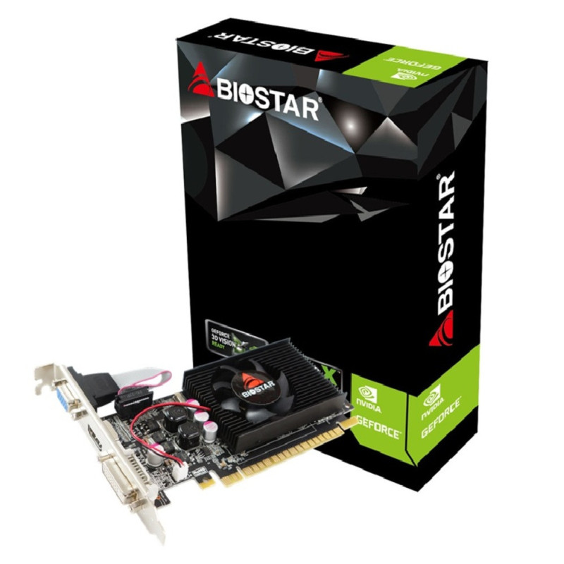 Biostar GeForce 210 NVIDIA 1 GB GDDR3 Biostar GeForce 210 NVIDIA 1 GB GDDR3