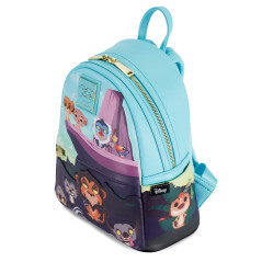 Loungefly WDBK2147 zaino Zaino casual Blu Poliuretano