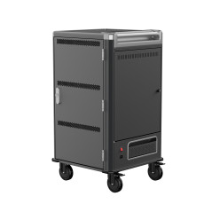 Ewent EW1700 portable device management cart& cabinet Carrello per la gestione dei dispositivi portatili Nero, Grigio