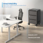 Ewent EW1701 portable device management cart& cabinet Armadio per la gestione dei dispositivi portatili Nero, Grigio