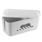 Ewent EW1569 organizer per cavi Universale Scatola portacavi Bianco 1 pz Ewent EW1569 organizer per cavi Universale Scatola portacavi Bianco 1 pz