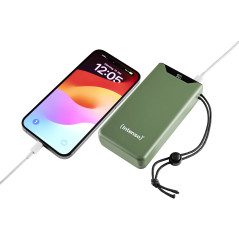 Intenso 7332057 batteria portatile Polimeri di litio (LiPo) 20000 mAh Verde