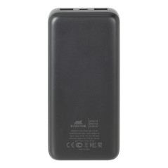 Rivacase VA2521 batteria portatile Polimeri di litio (LiPo) 20000 mAh Grigio