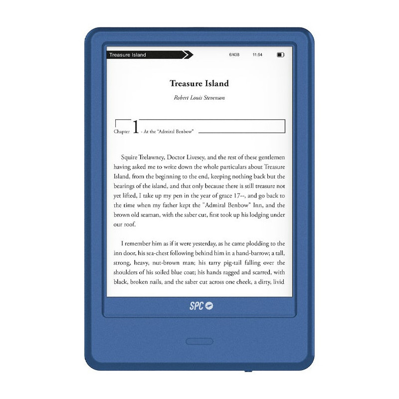 SPC Dickens Light 2 Pro lettore e-book Touch screen 8 GB Blu SPC Dickens Light 2 Pro lettore e-book Touch screen 8 GB Blu