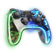 Mars Gaming MGP-24 Nero, Trasparente RF Gamepad Android, MAC, PC, PlayStation 4, Playstation 3, Xbox 360