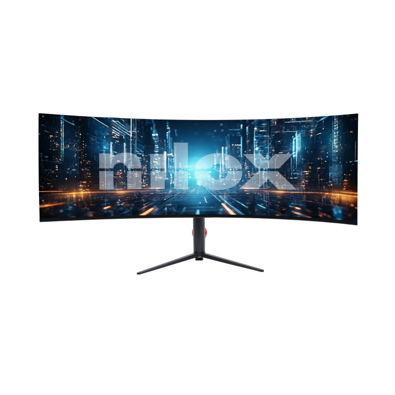 Nilox NXM49CRVDC Monitor PC 124,5 cm (49") 5120 x 1440 Pixel Dual QHD LED Nero Nilox NXM49CRVDC Monitor PC 124,5 cm (49") 5120 x 1440 Pixel Dual QHD LED Nero